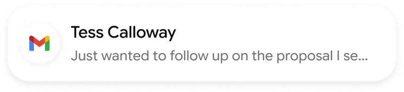 Gmail message